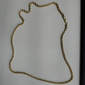 CADENA ORO 14 K 9,80 GRMS (SEMINUEVO)