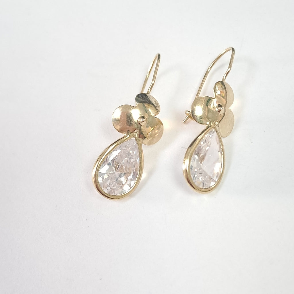 ARETES PAR ORO 10 K 1,80 GRMS (SEMINUEVO)
