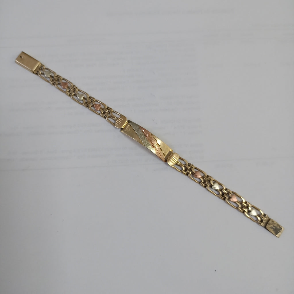 ESCLAVA ORO, ORO COMBINADO 10 K 8.3 GRMS (SEMINUEVO)