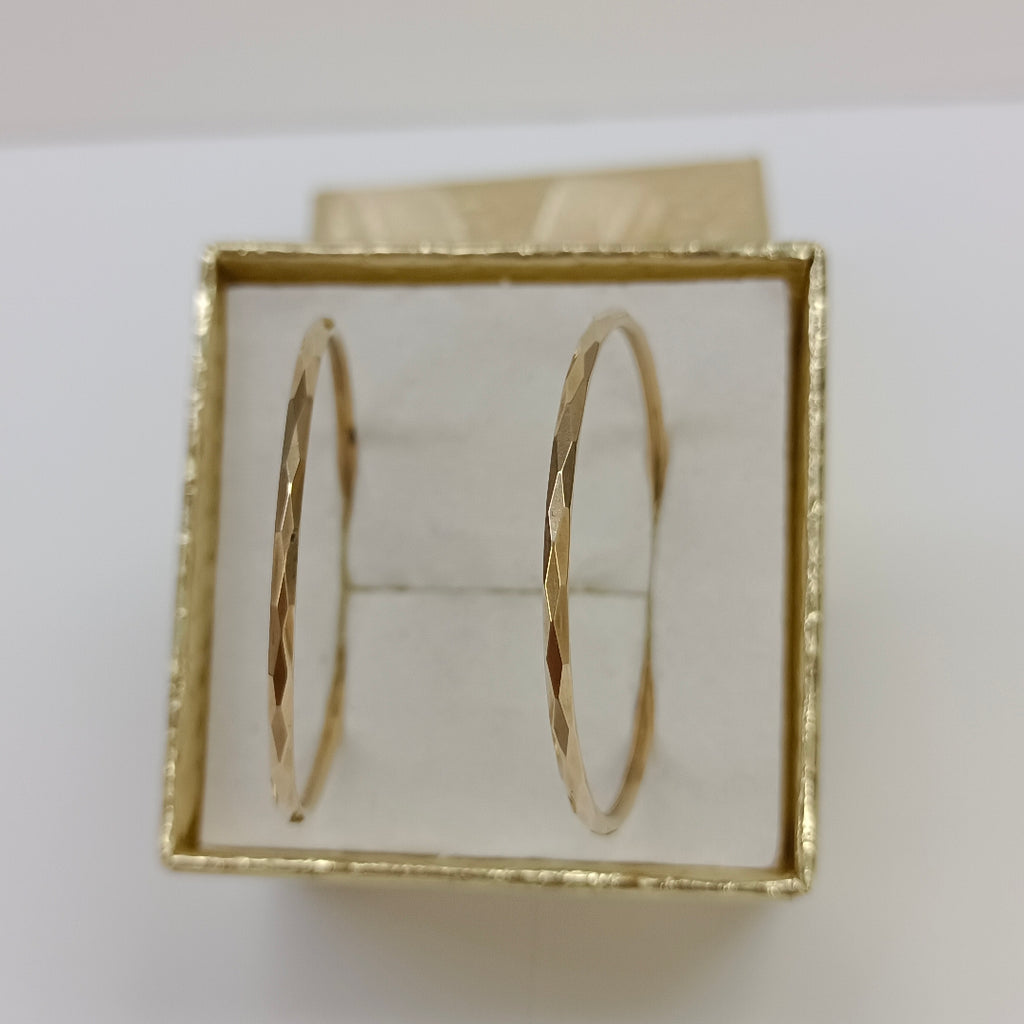 ARRACADAS PAR ORO 14 K 2.4 GRMS (SEMINUEVO)