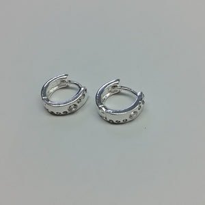 ARRACADAS C/CIRCONIAS PLATA .925 2.5 GR (NUEVO)
