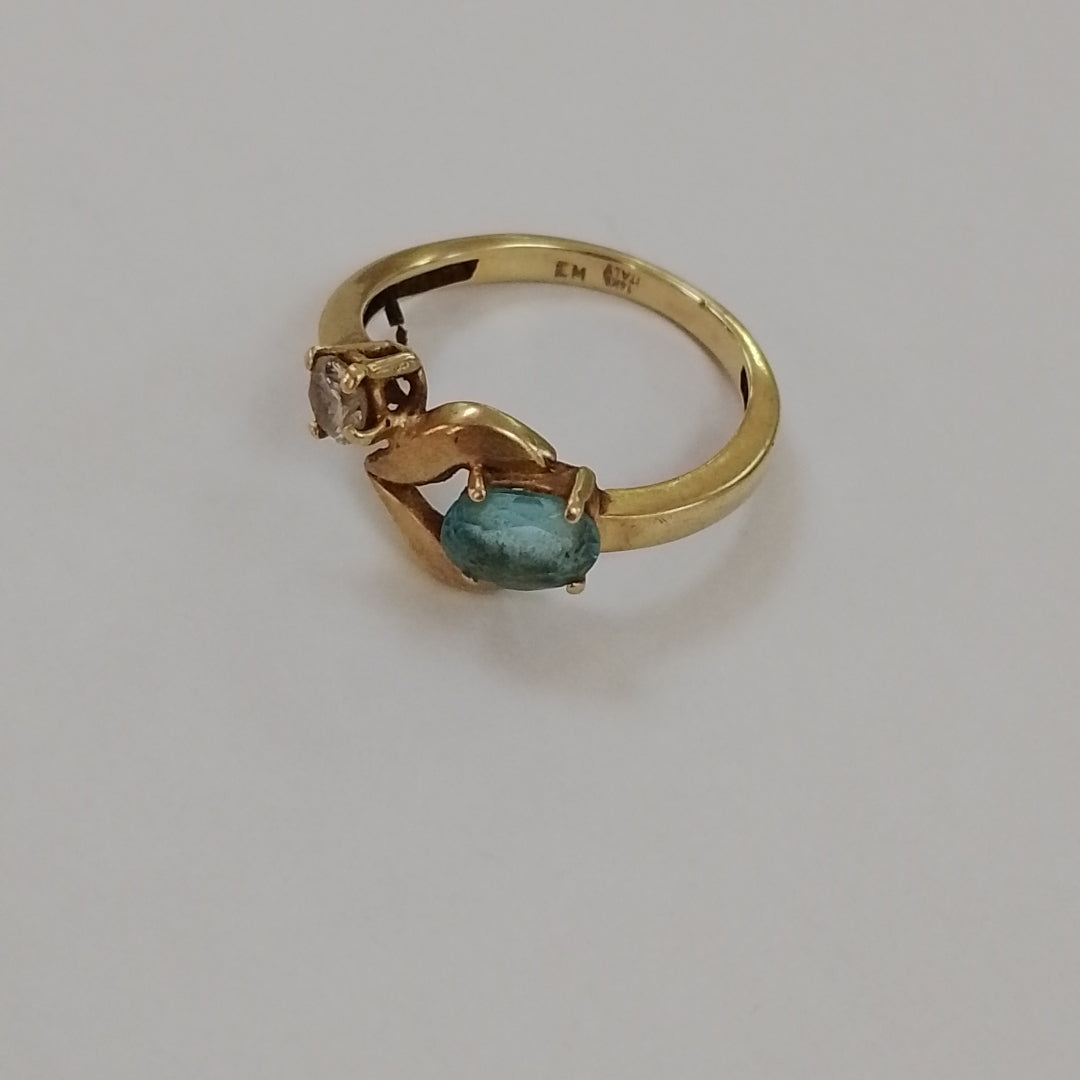 ANILLITO ORO 14 K 3.3 GRMS (SEMINUEVO)