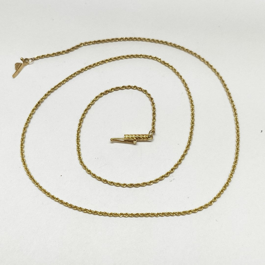 CADENA ORO 14 K 2,90 GRMS (SEMINUEVO)