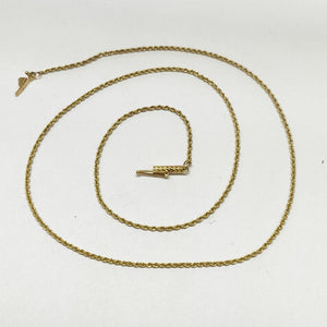 CADENA ORO 14 K 2,90 GRMS (SEMINUEVO)