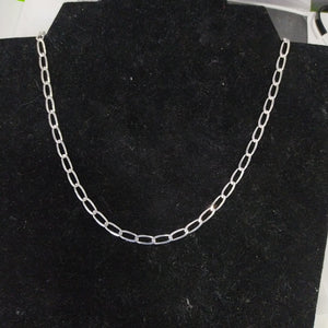 CADENA TEJIDO ESLABONES PLATA .925 60 CM 10.6 GR (NUEVO)