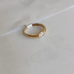 SOLITARIO ORO 14 K 2 GRMS (SEMINUEVO)