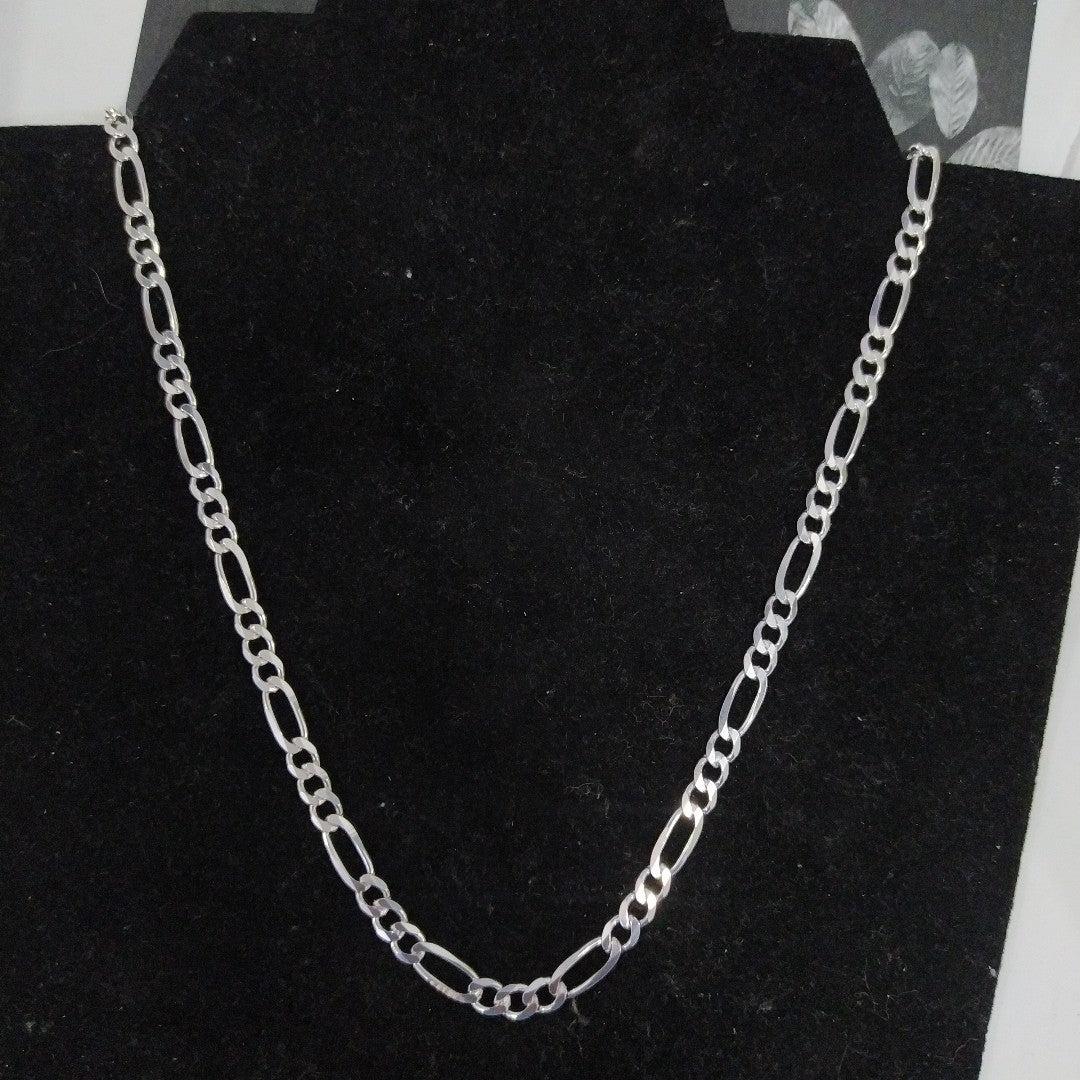 CADENA TEJIDO 3X1 PLATA .925 60 CM 17.9 GR (NUEVO)