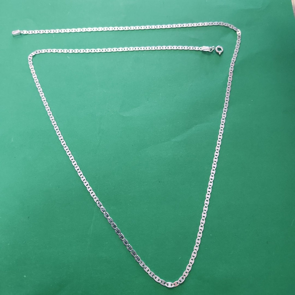 CADENA TEJIDO ESPEJO PLATA .925 60 CM 4.3 GR (NUEVO)