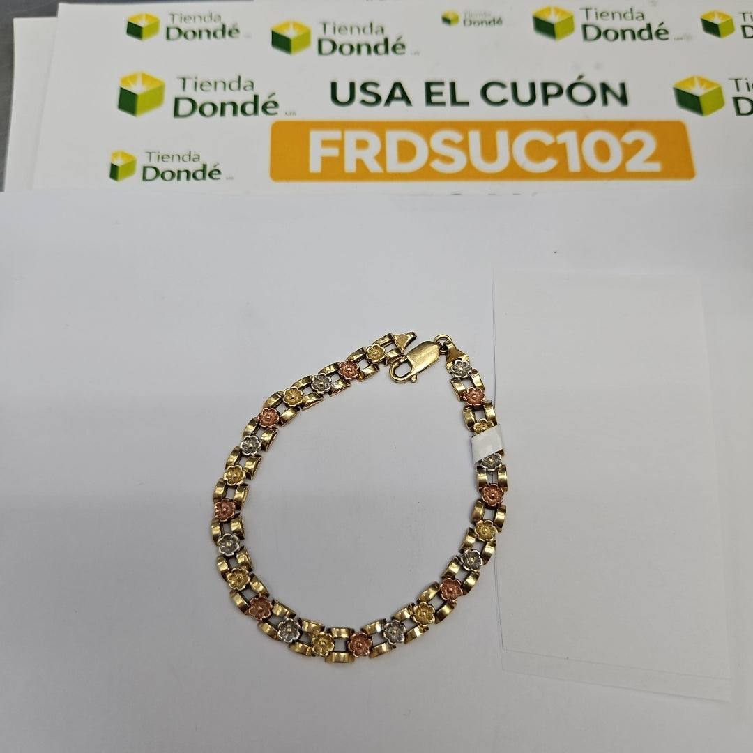 PULSERA ORO 14 K 13.7 GRMS (SEMINUEVO)
