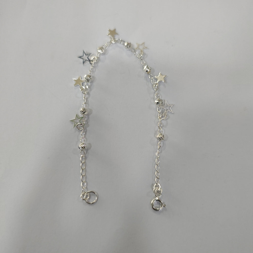 PULSERA TEJIDO ESPECIAL PLATA .925 18 CM 3.1 GR (NUEVO)