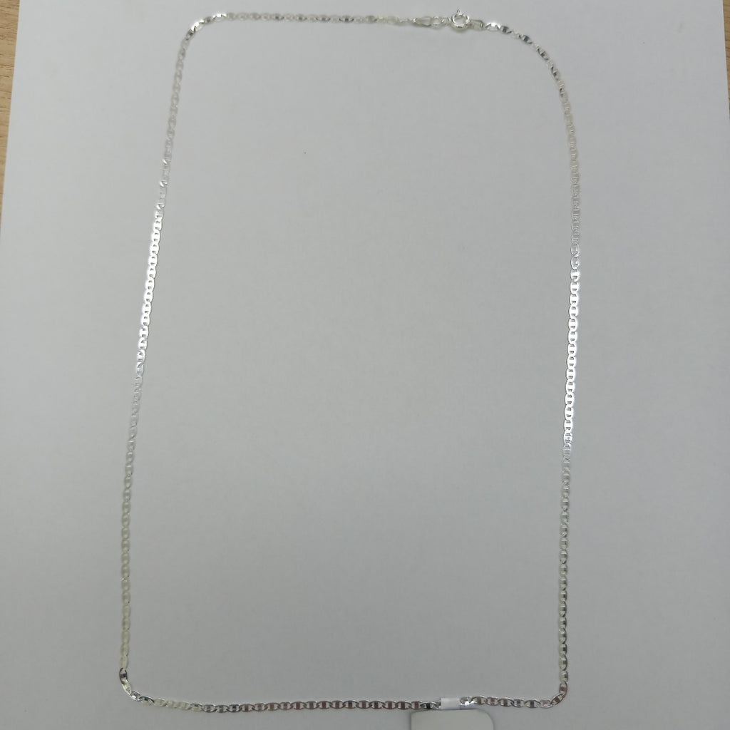 CADENA TEJIDO ESPEJO PLATA .925 60 CM 4.2 GR (NUEVO)