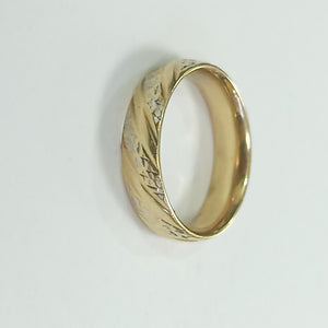 ARGOLLA ORO COMBINADO 10 K 2,30 GRMS (SEMINUEVO)