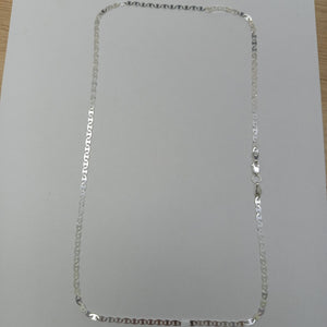 CADENA TEJIDO GUCHI PLATA .925 60 CM 9 GR (NUEVO)