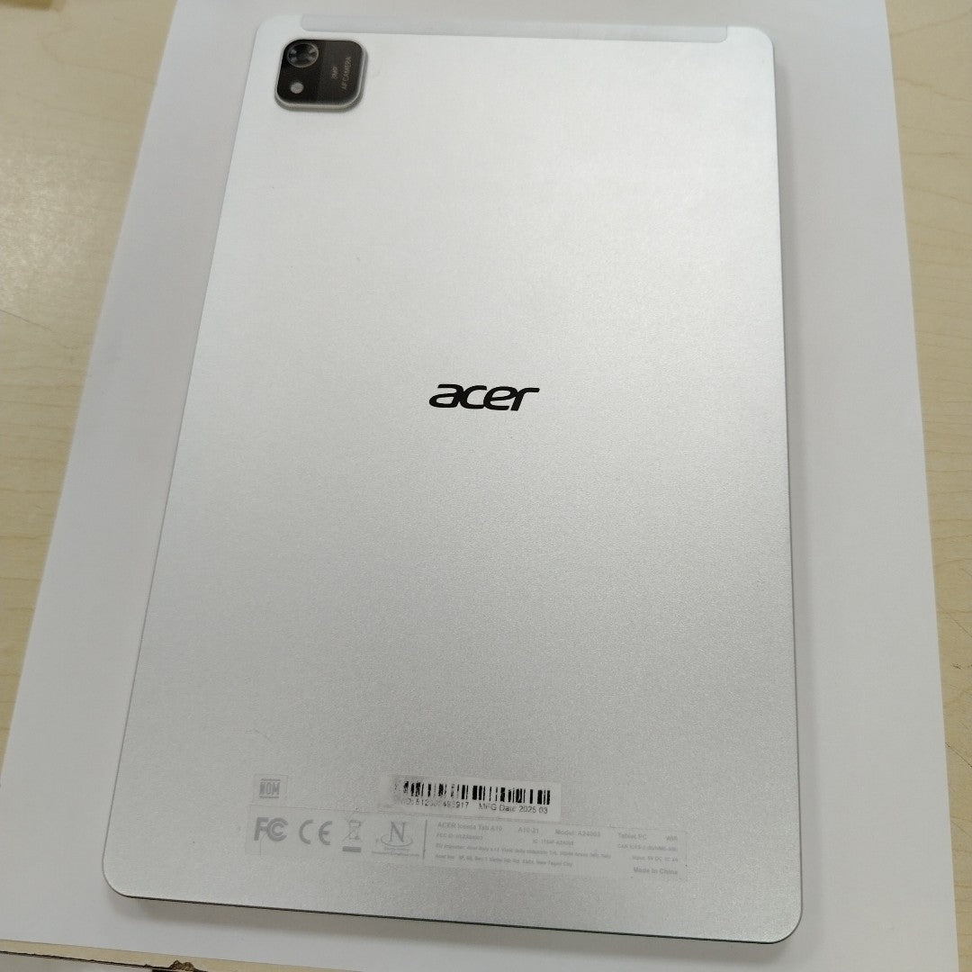 TABLETA ACER ICONIA TAB A10 A10-21 (2024) 64 GB 4 GB RAM (SEMINUEVO)