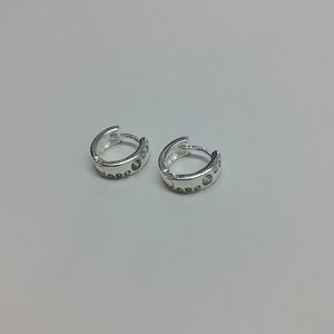 ARRACADAS C/CIRCONIAS PLATA .925 2.1 GR (NUEVO)