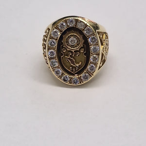 ANILLO DE GRADUACIÓN ORO 14 K 31.6 GRMS (SEMINUEVO)