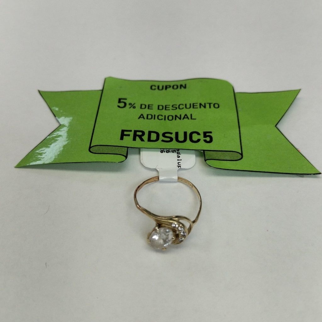 ANILLO ORO 14 K 1.4 GRMS (SEMINUEVO)