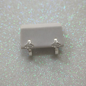 ARRACADAS C/CIRCONIAS PLATA .925 1.9 GR (NUEVO)