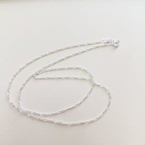 CADENA TEJIDO 3X1 PLATA .925 50 CM 2.2 GR (NUEVO)