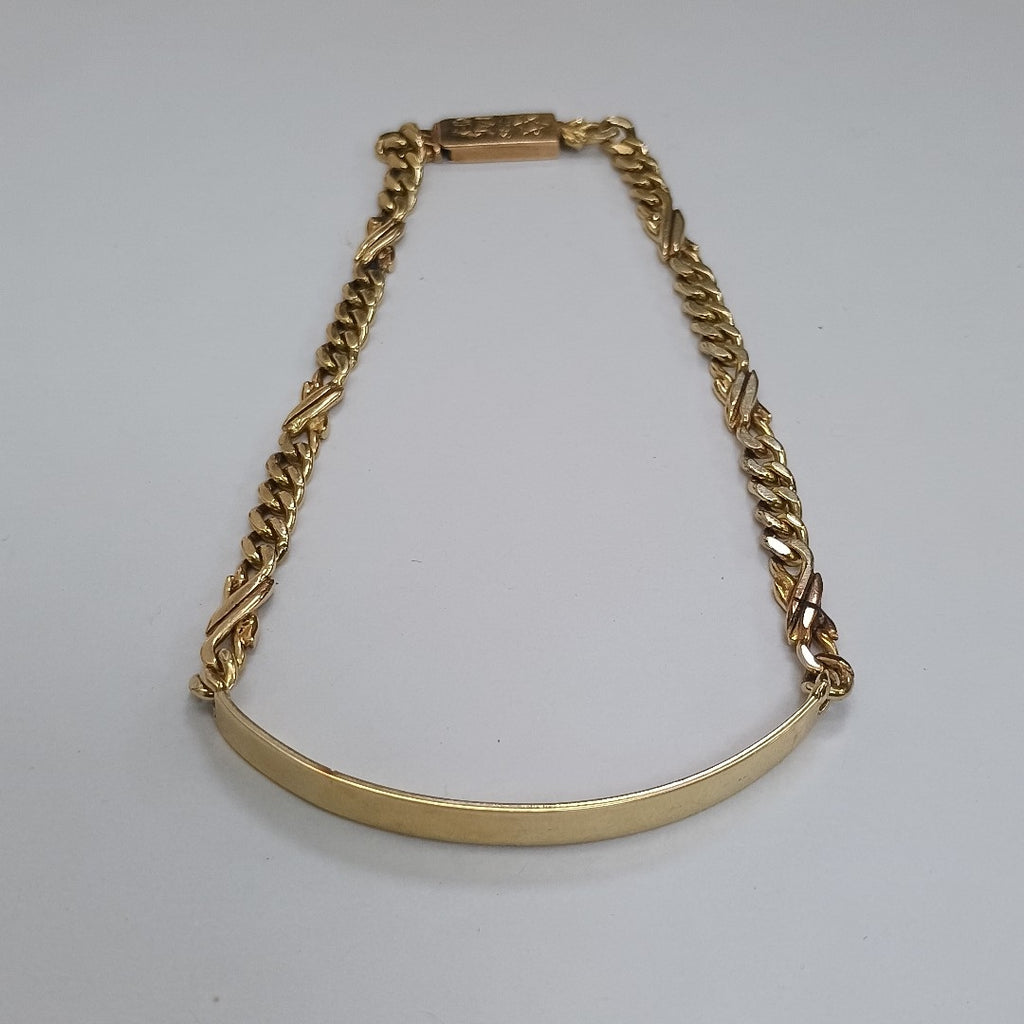 ESCLAVA ORO 14 K 8.6 GRMS (SEMINUEVO)