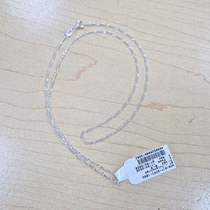 CADENA TEJIDO 3X1 PLATA .925 50 CM 2.2 GR (NUEVO)
