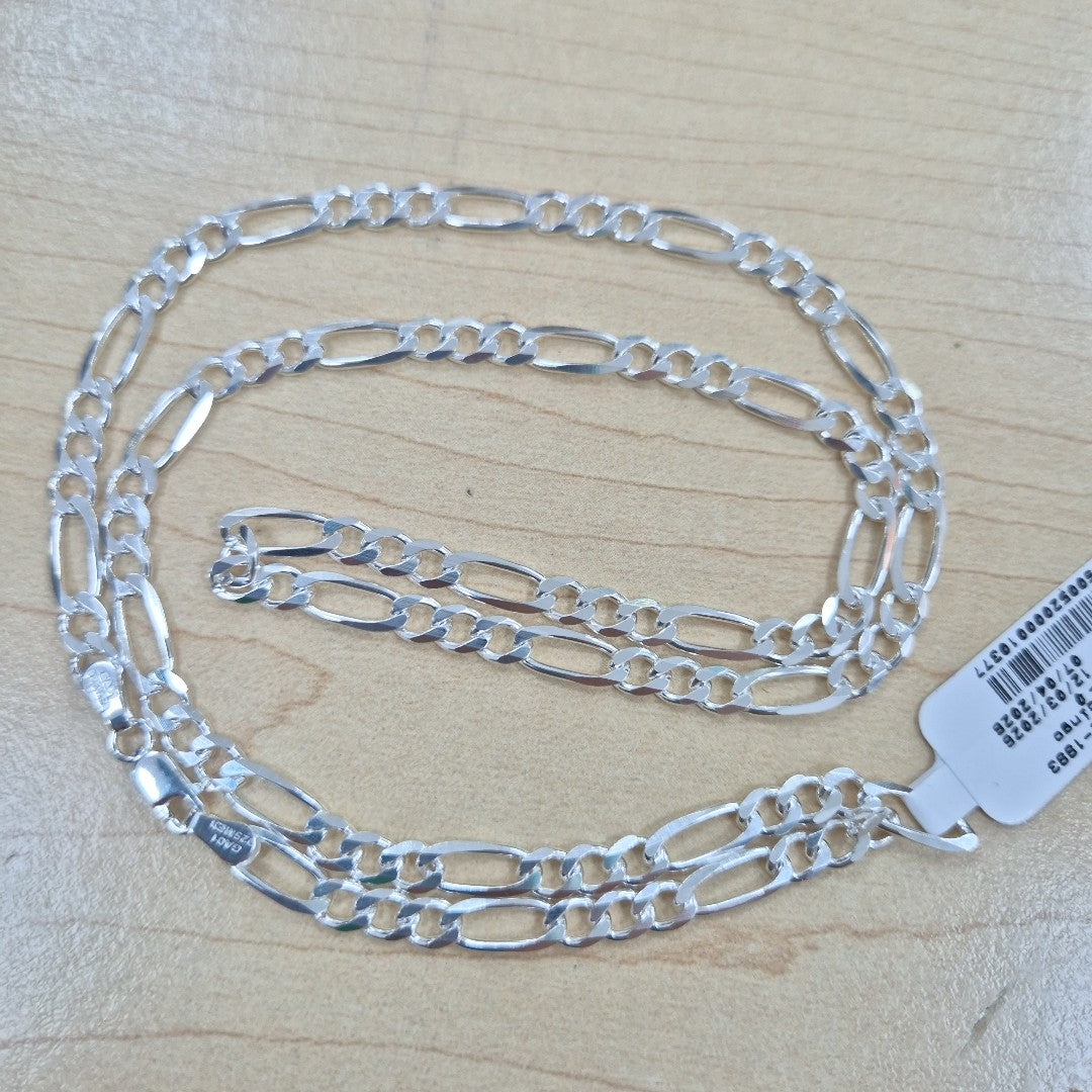 CADENA TEJIDO 3X1 PLATA .925 60 CM 17.7 GR (NUEVO)