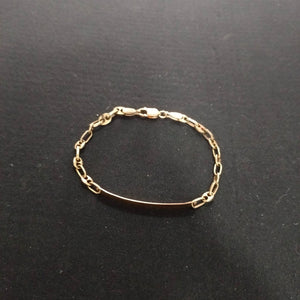 ESCLAVA ORO 14 K 4.6 GRMS (SEMINUEVO)