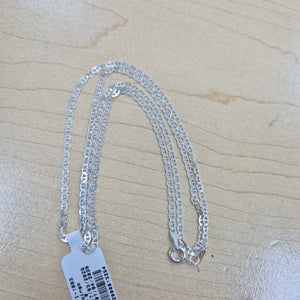 CADENA TEJIDO GUCHI PLATA .925 60 CM 3.9 GR (NUEVO)