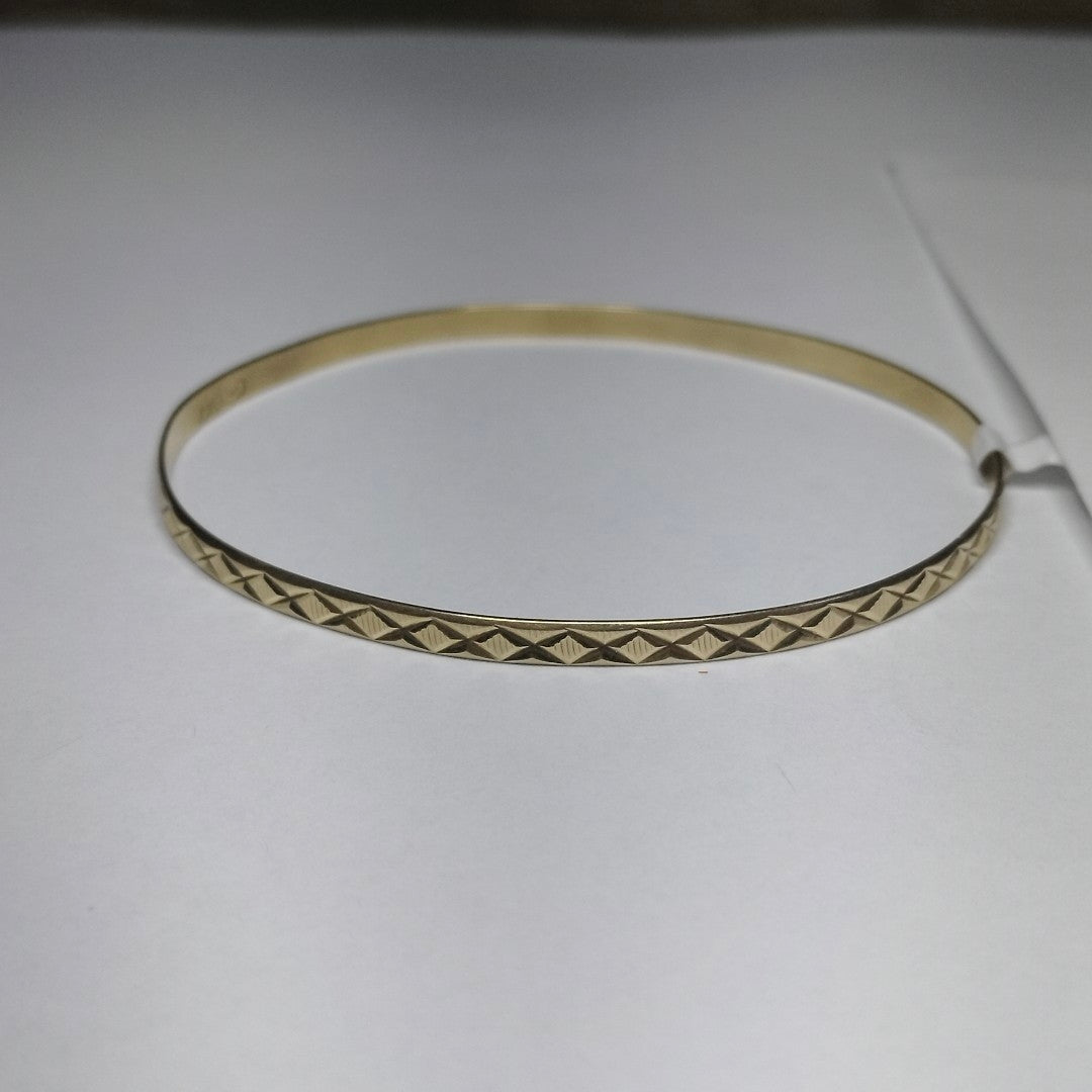 PULSERA RIGIDA ORO 14 K 5.7 GRMS (SEMINUEVO)