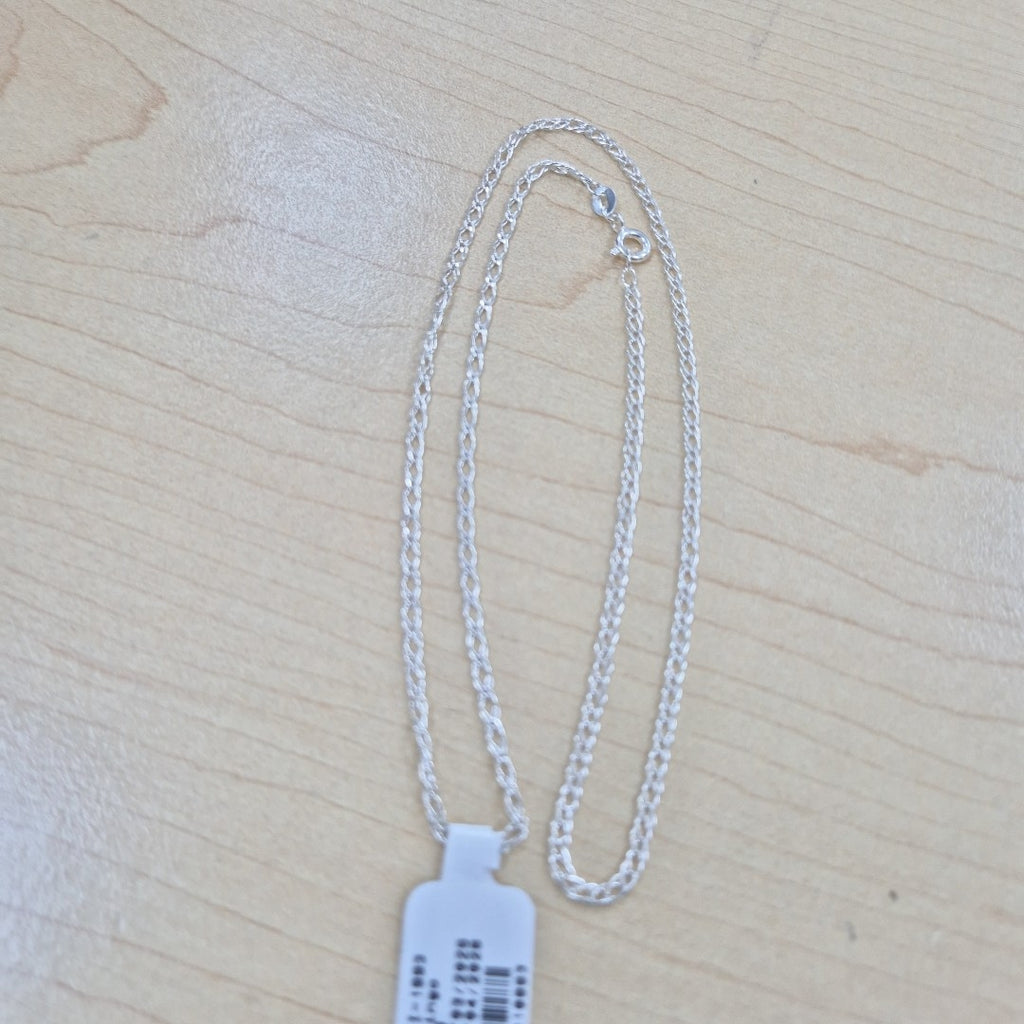 CADENA TEJIDO ESLABONES PLATA .925 50 CM 3.5 GR (NUEVO)