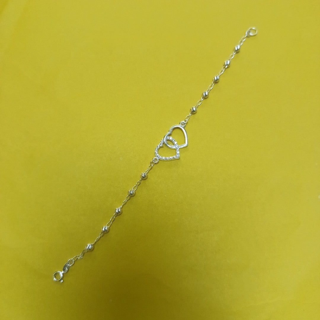 PULSERA TEJIDO TEJIDO ESPECIAL PLATA .925 18 CM 4 GR (NUEVO)