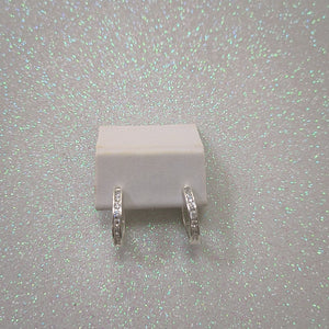 ARRACADAS C/CIRCONIAS PLATA .925 2.1 GR (NUEVO)