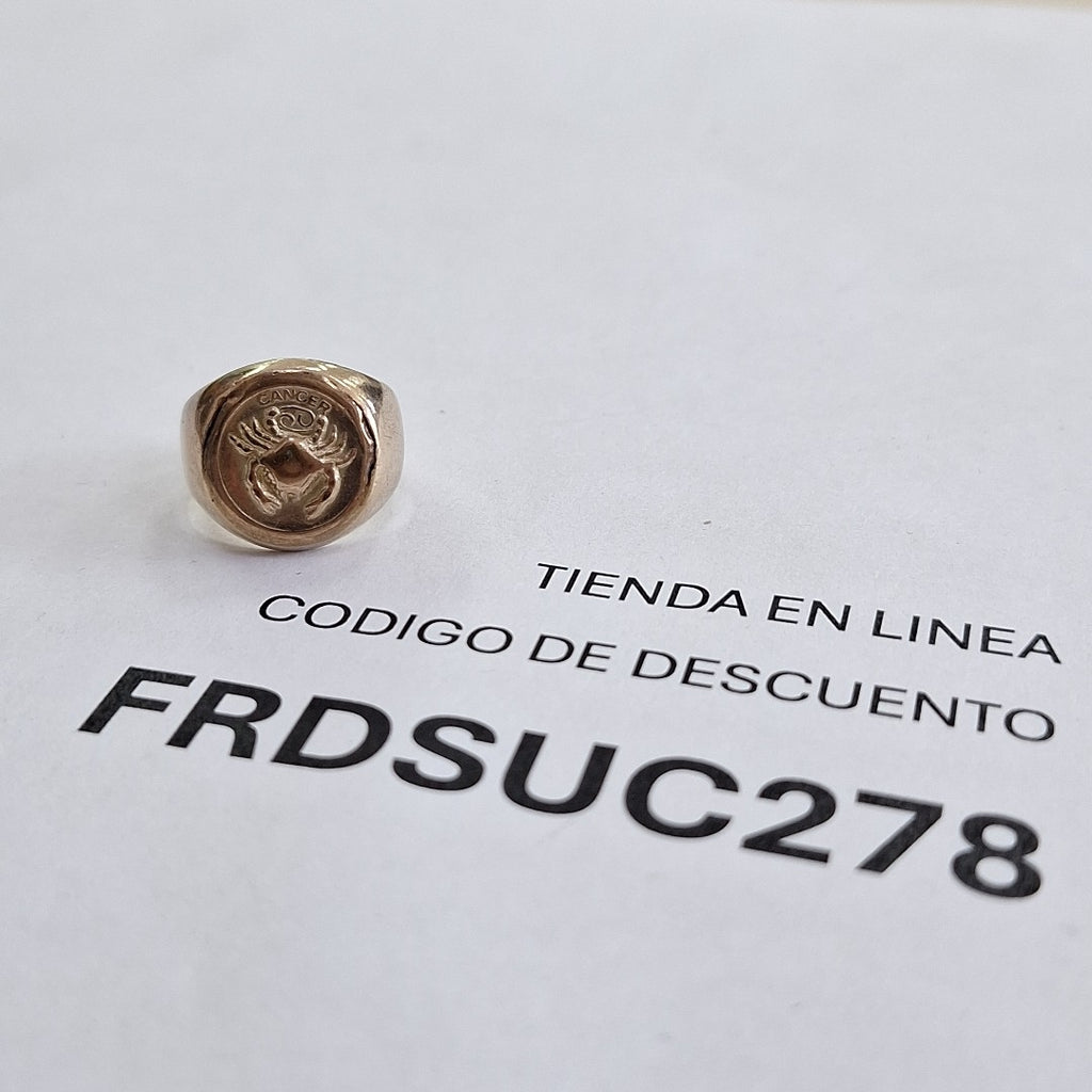 ANILLO ORO 10 K 2.7 GRMS (SEMINUEVO)