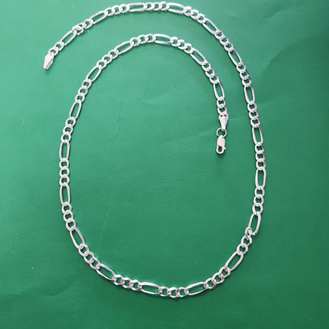 CADENA TEJIDO 3X1 PLATA .925 55 CM 15.5 GR (NUEVO)