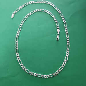 CADENA TEJIDO 3X1 PLATA .925 55 CM 15.5 GR (NUEVO)