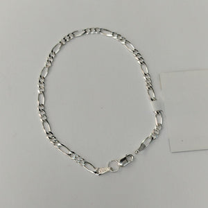 PULSERA TEJIDO 3X1 PLATA .925 18 CM 2.9 GR (NUEVO)
