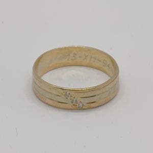 ARGOLLA ORO 10 K 4.3 GRMS (SEMINUEVO)