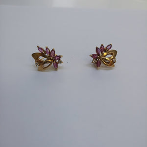 ARETES PAR ORO 14 K 6,60 GRMS (SEMINUEVO)