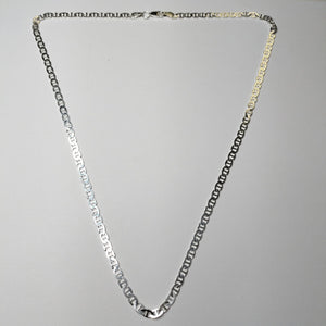 CADENA TEJIDO GUCHI PLATA .925 55 CM 12.7 GR (NUEVO)