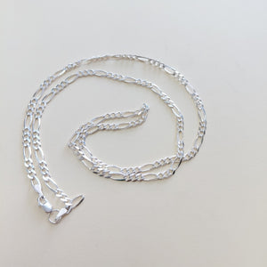 CADENA TEJIDO 3X1 PLATA .925 55 CM 7.1 GR (NUEVO)