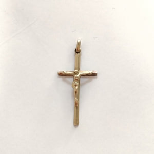 CRUCIFIJO ORO 10 K 1.6 GRMS (SEMINUEVO)