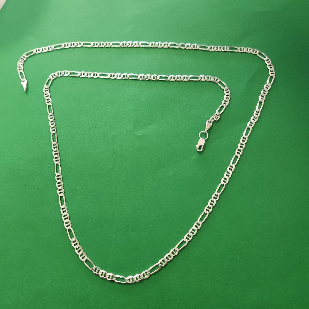 CADENA TEJIDO 3X1 PLATA .925 60 CM 8.4 GR (NUEVO)
