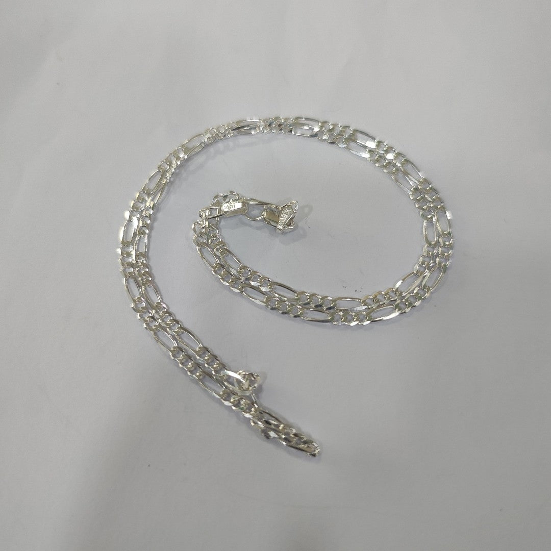 CADENA TEJIDO 3X1 PLATA .925 55 CM 7.6 GR (NUEVO)