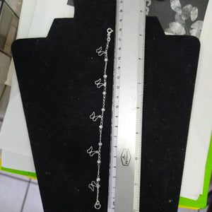PULSERA TEJIDO ESPECIAL PLATA .925 18 CM 2.8 GR (NUEVO)