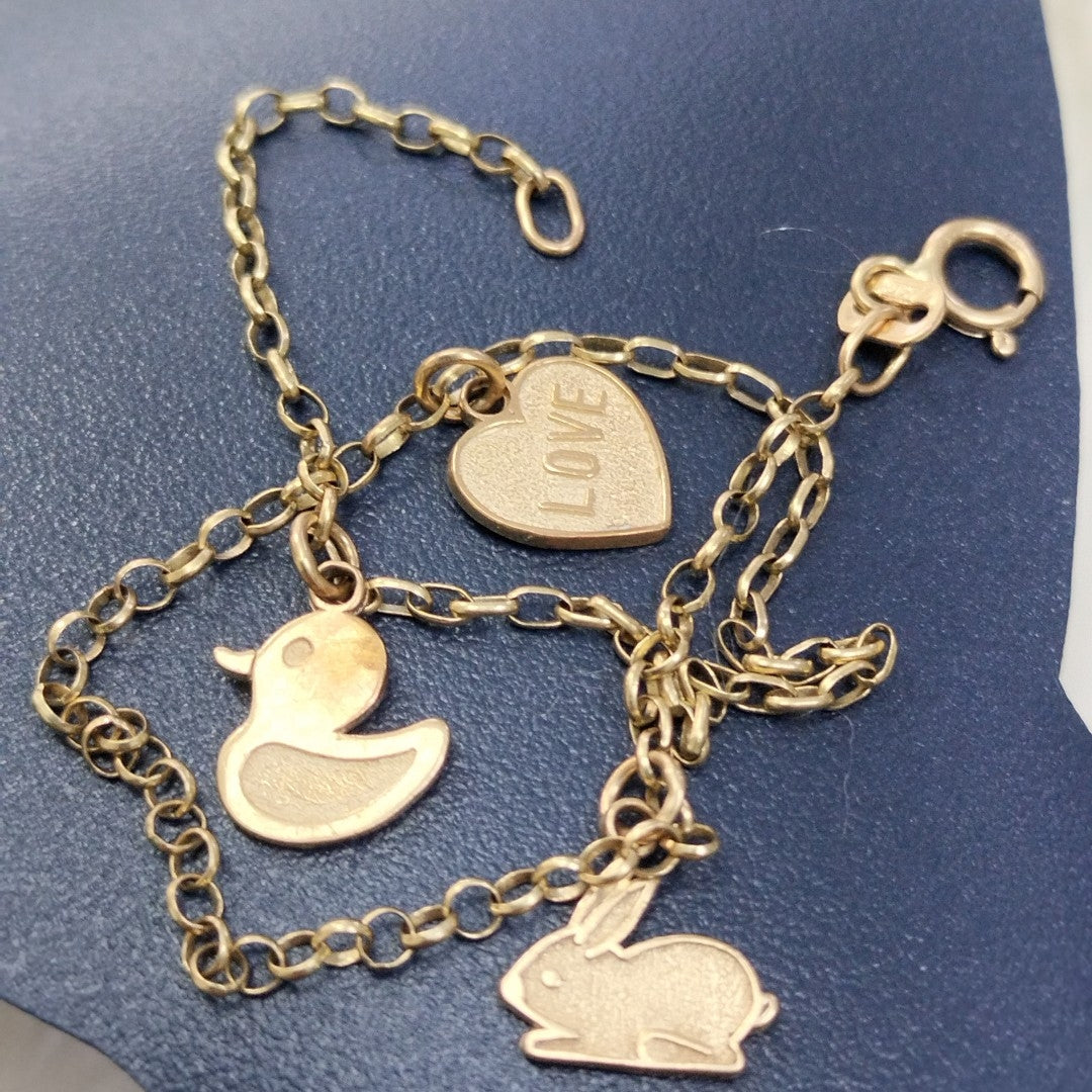 PULSERA ORO 14 K 2.7 GRMS (SEMINUEVO)