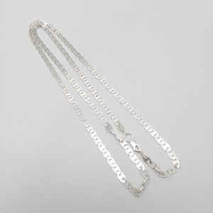 CADENA TEJIDO GUCHI PLATA .925 60 CM 9.7 GR (NUEVO)