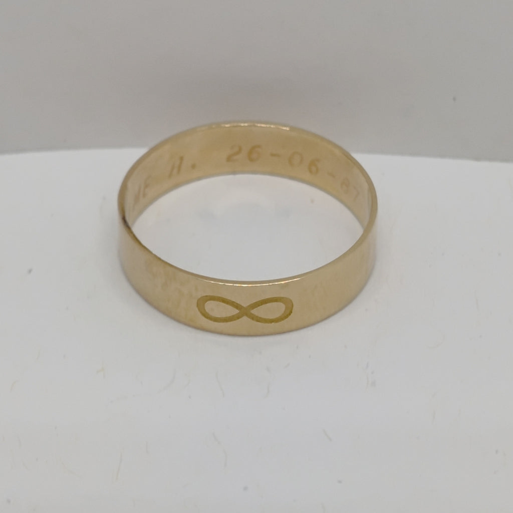 ARGOLLA ORO 10 K 3.5 GRMS (SEMINUEVO)