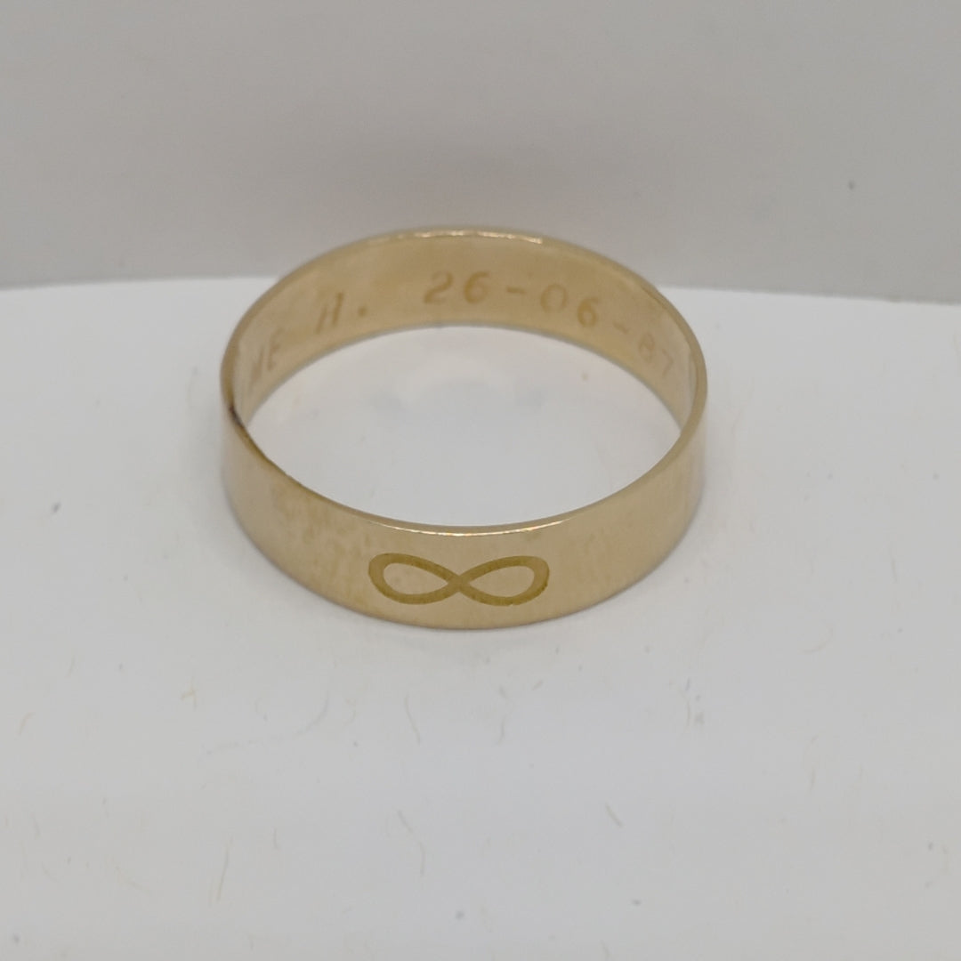 ARGOLLA ORO 10 K 3.5 GRMS (SEMINUEVO)