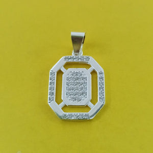 DIJE C/CIRCONIAS PLATA .925 3.4 GR (NUEVO)