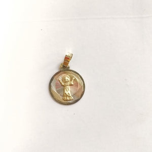 MEDALLA RELIGIOSA ORO 10 K 1 GRMS (SEMINUEVO)